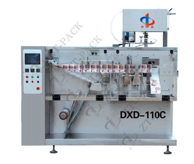 DXD-110C Horizontale Beutelverpackungsmaschine (Pulver，Flüssigkeit)